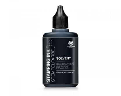 Octopus Fluids Stempelfarbe Lenizett Solvent Kollektion schwarz lasierend