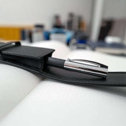 Leather case for 1 writing instrument