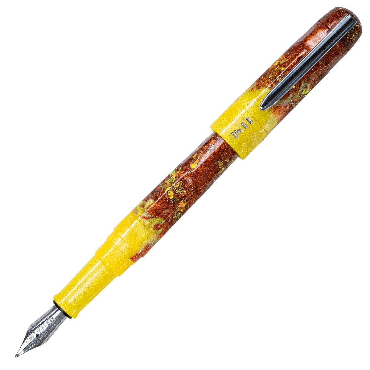 BENU Talisman fountain pen, Silver, Frankincense