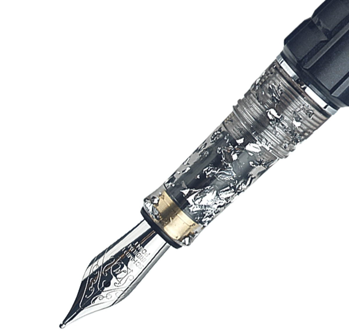 BENU Tessera Fountain Pen, Silver, Galena