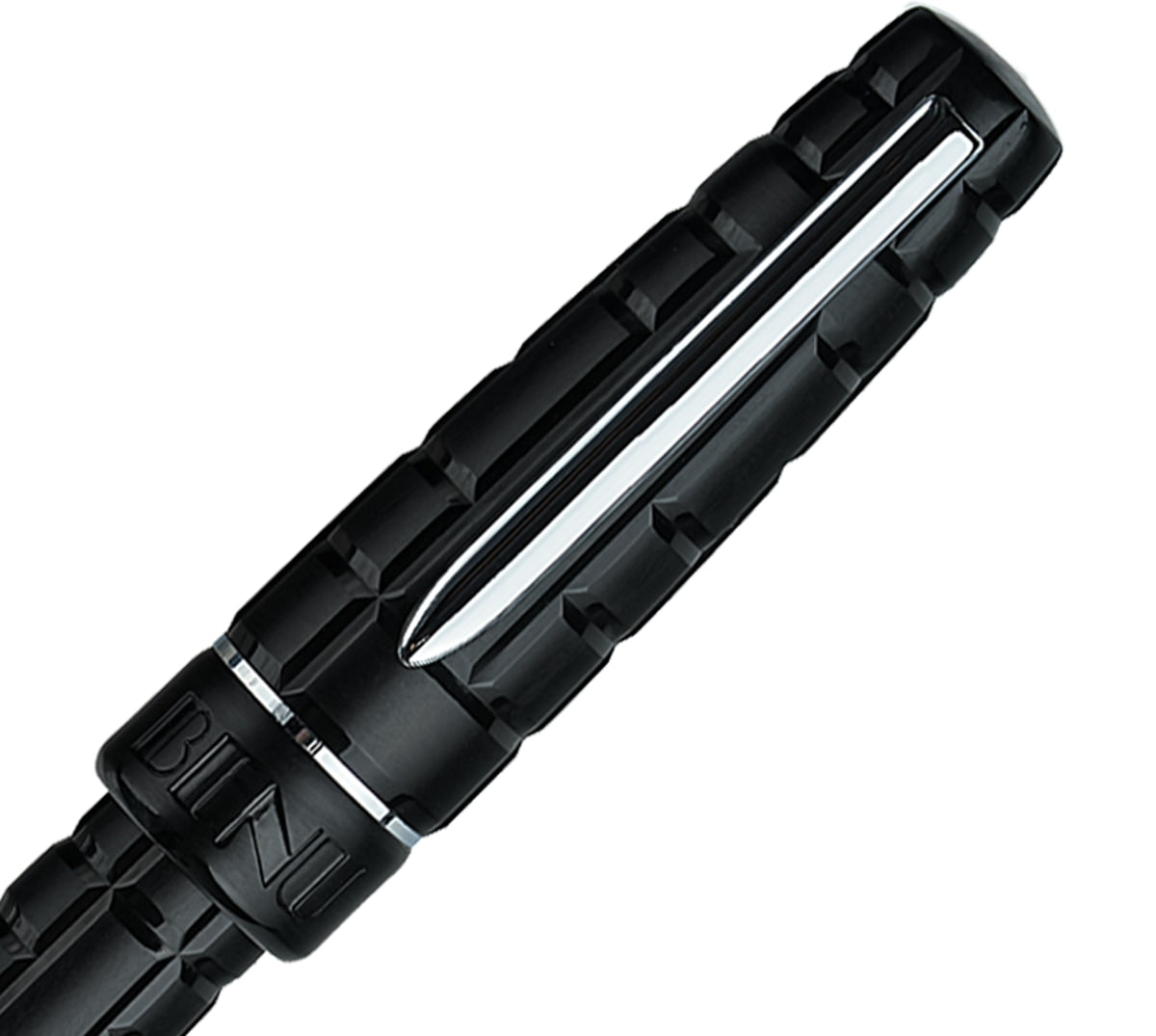 Stylo plume BENU Tessera argent, Onyx