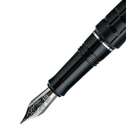 Stylo plume BENU Tessera argent, Onyx