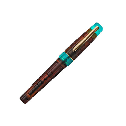 BENU Fountain Pen Tessera Gold, Ribbon Turquoise