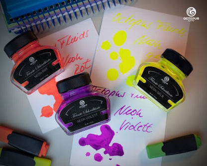 Octopus Textmarkertinte Neon Rot 30 ml
