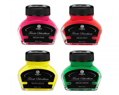Octopus Textmarkertinte für Füller Neonfarben 30 ml