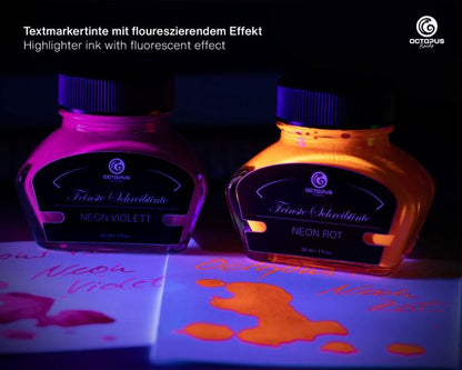 Octopus Textmarkertinte Neon Rot 30 ml
