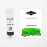 Diamine, Tintenprobe, Shimmering, Golden Oasis, 5ml