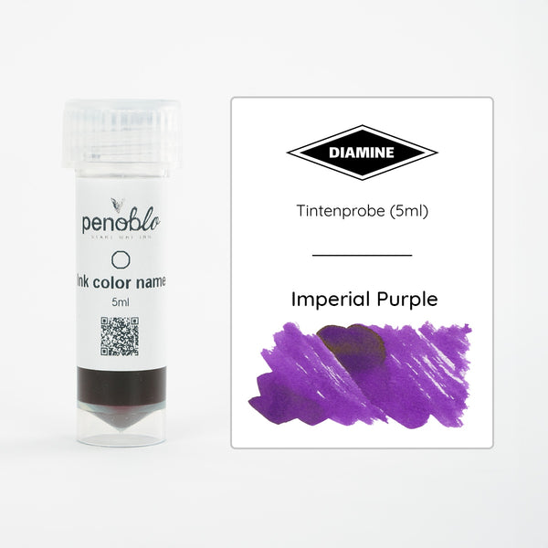 Penoblo Ink Sample, Diamine Regular, Imperial Purple
