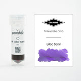 Penoblo Tintenprobe, Diamine Shimmering, Lilac Satin