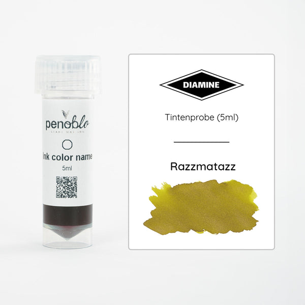 Diamine, Tintenprobe, Shimmering, Razzmatazz, 5ml