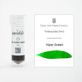 Graf von Faber-Castell, Tintenprobe, Viper Green, 5ml