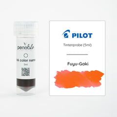 Pilot, Tintenprobe, Iroshizuku, Winter Persimmon, Fuyu-Gaki, 5ml