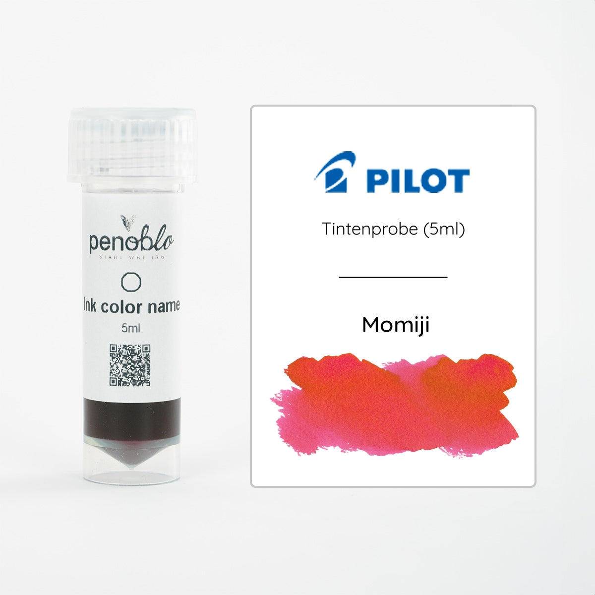 Pilot, Ink Sample, Iroshizuku, Autumn Leaves, Momiji, 5ml