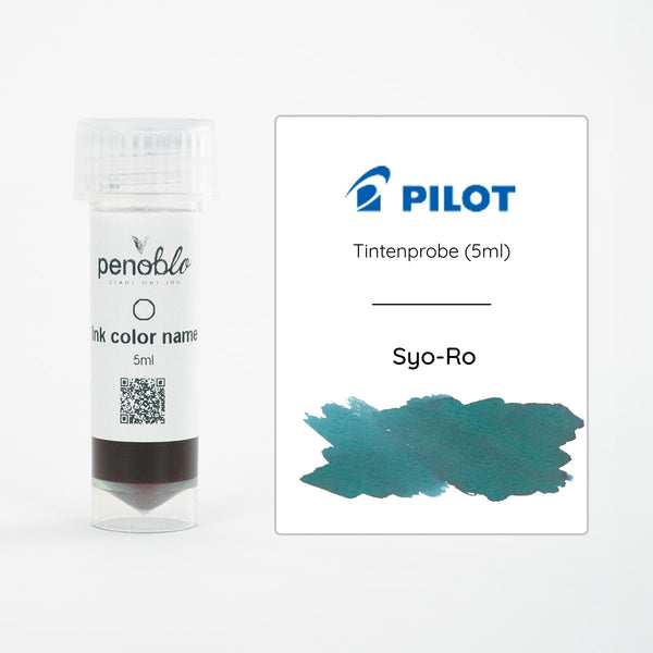 Pilot, Tintenprobe, Iroshizuku, Dew on Pine Tree, Syo-Ro, 5ml