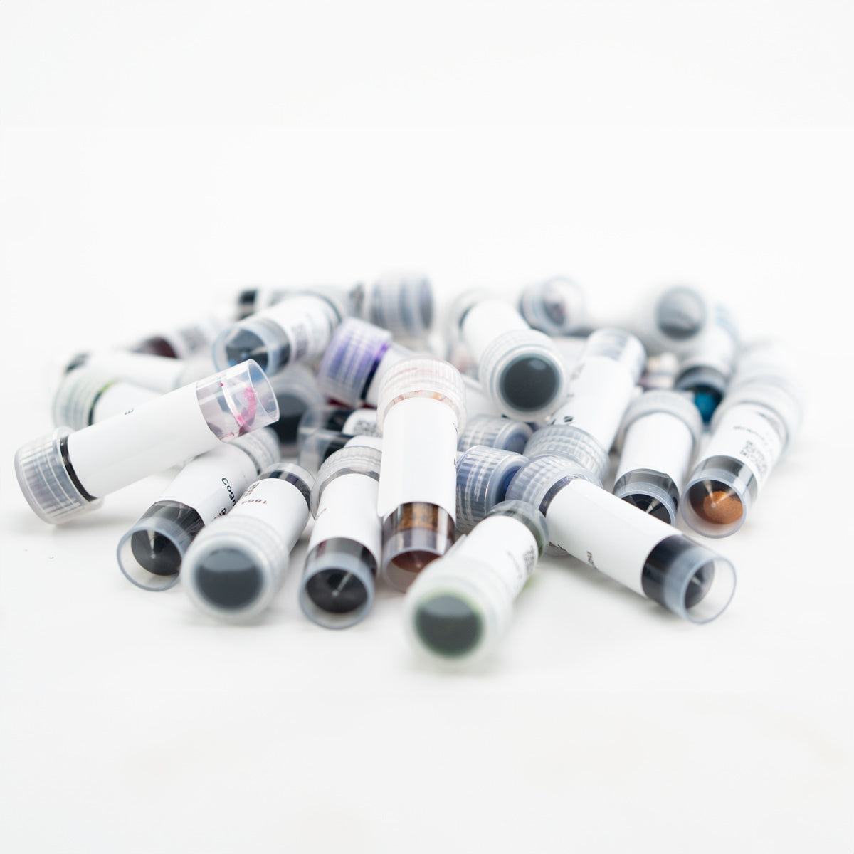 Tintenproben/ Ink Sample Set, Carbon Moon Stone, 5x5ml