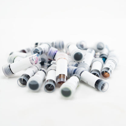Tintenproben/ Ink Sample Set, Carbon Moon Stone, 5x5ml