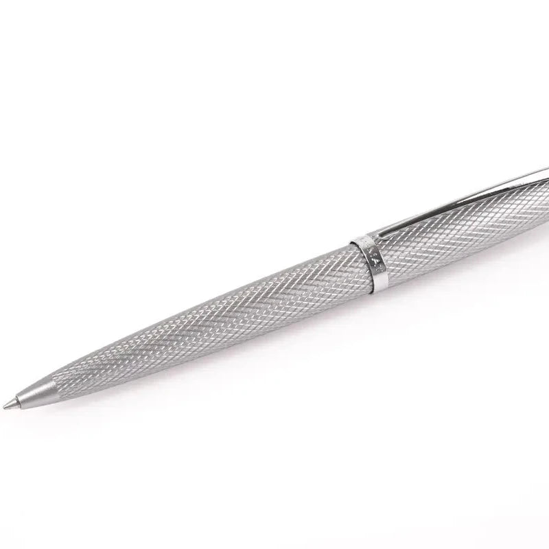 Diplomat Kugelschreiber Viper Guilloche Silber