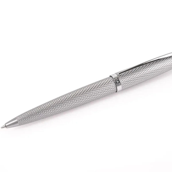 Diplomat Kugelschreiber Viper Guilloche Silber