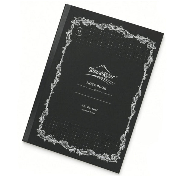 Tomoe River, Notebook Fountain Pen Paper, A6 dotted cream, black