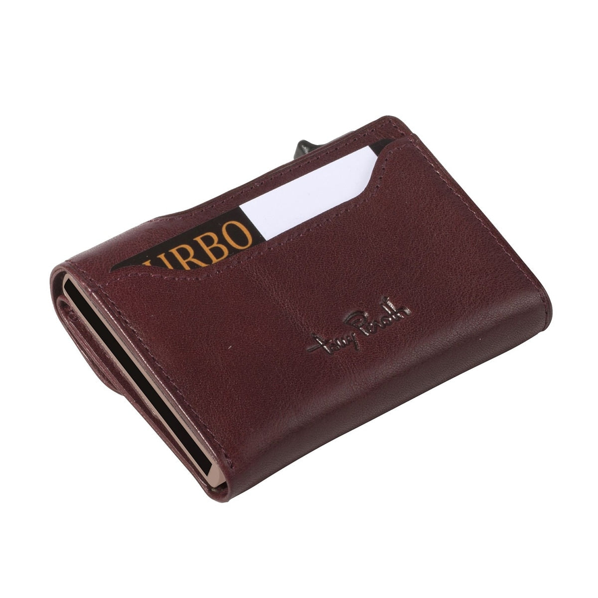 Tony Perotti, Furbo Credit Card Holder, dark brown