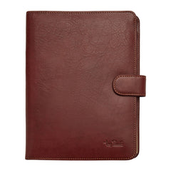 Tony Perotti, Schreibmappe Vegetale, mit Tabletfach A5, dunkelbraun