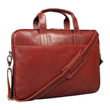 Tony Perotti, Laptoptasche, 1 Fach, Dunkelbraun