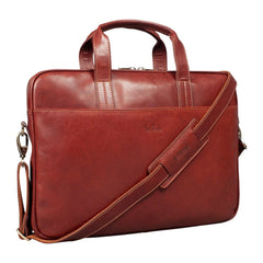 Tony Perotti, Laptoptasche, 1 Fach, Dunkelbraun