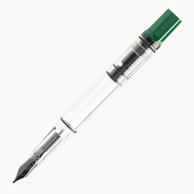 TWSBI Füller ECO schwarz, Irish Green with Onyx