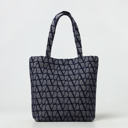 Valentino Garavani, Tasche, Jeansblau