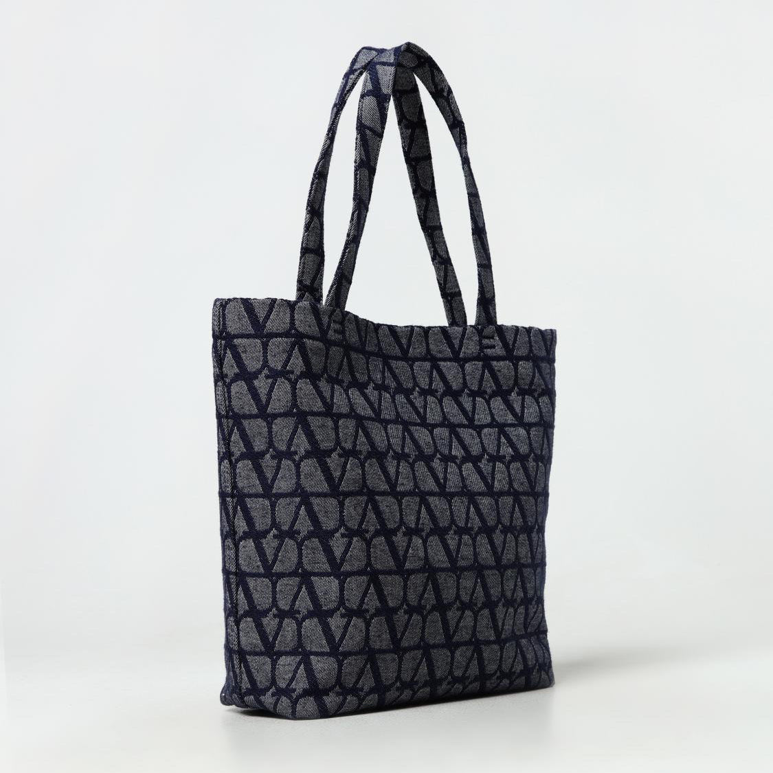 Valentino Garavani, Tasche, Jeansblau