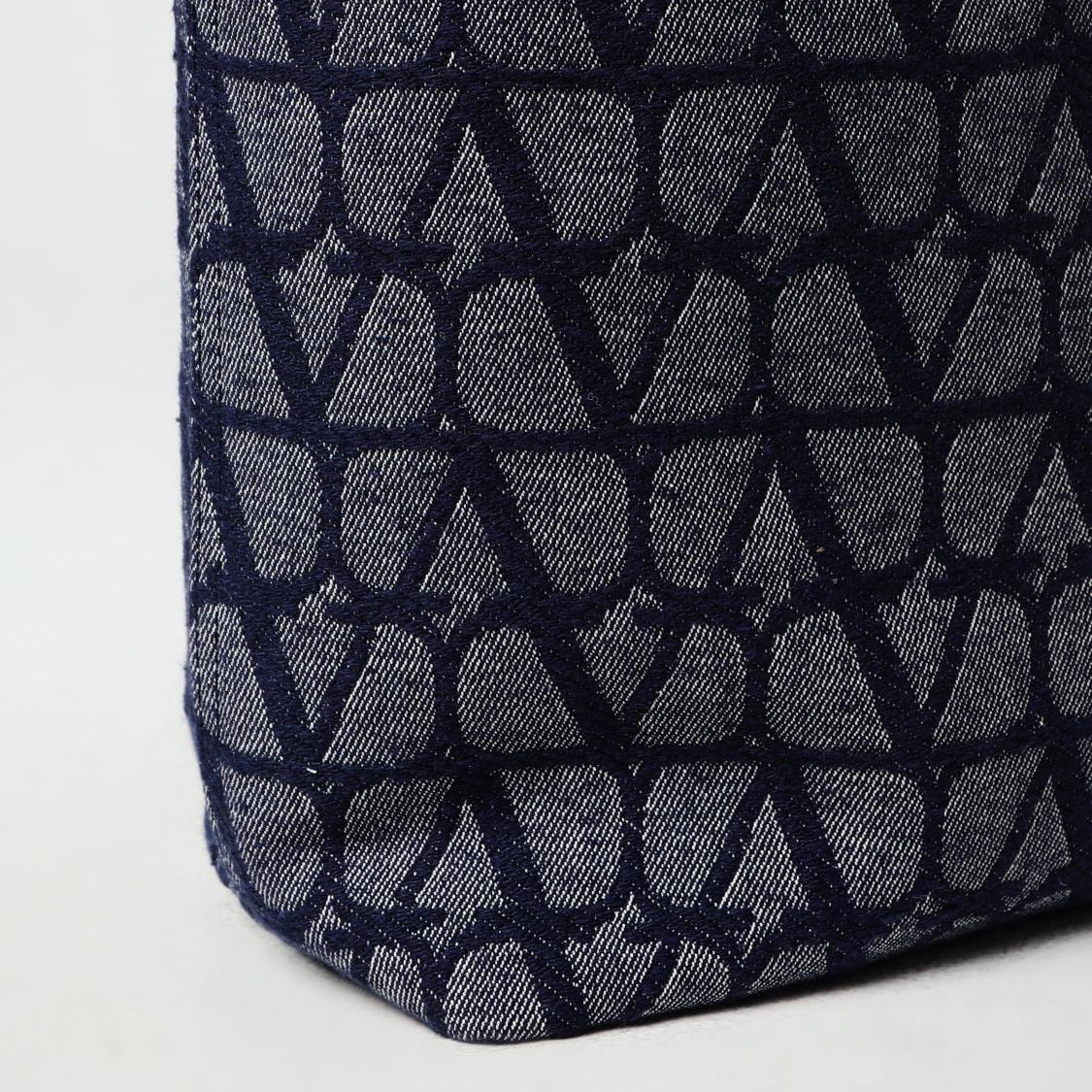 Valentino Garavani, Tasche, Jeansblau