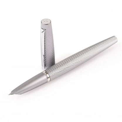 Diplomat Füller Viper Guilloche, silber