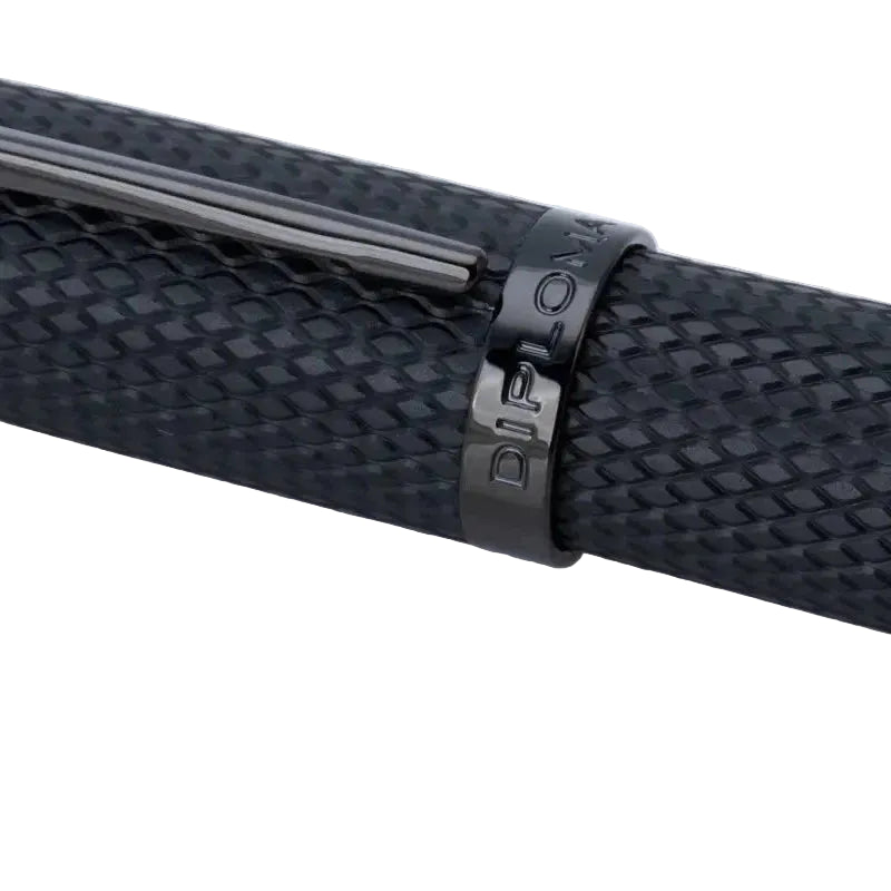 Diplomat Tintenroller Viper Guilloche, schwarz