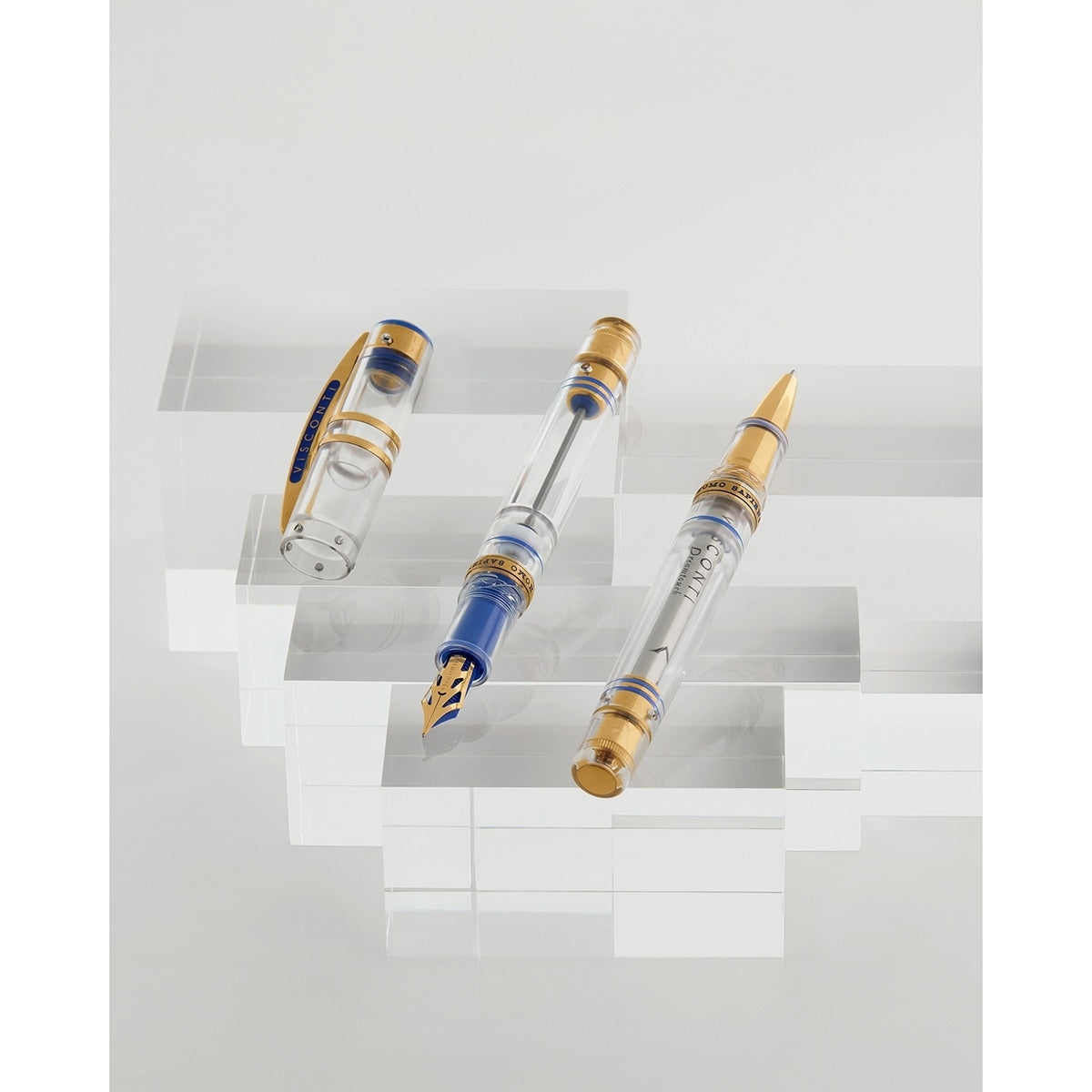 Visconti, Homo Sapiens Full Demo Rollerball, transparent