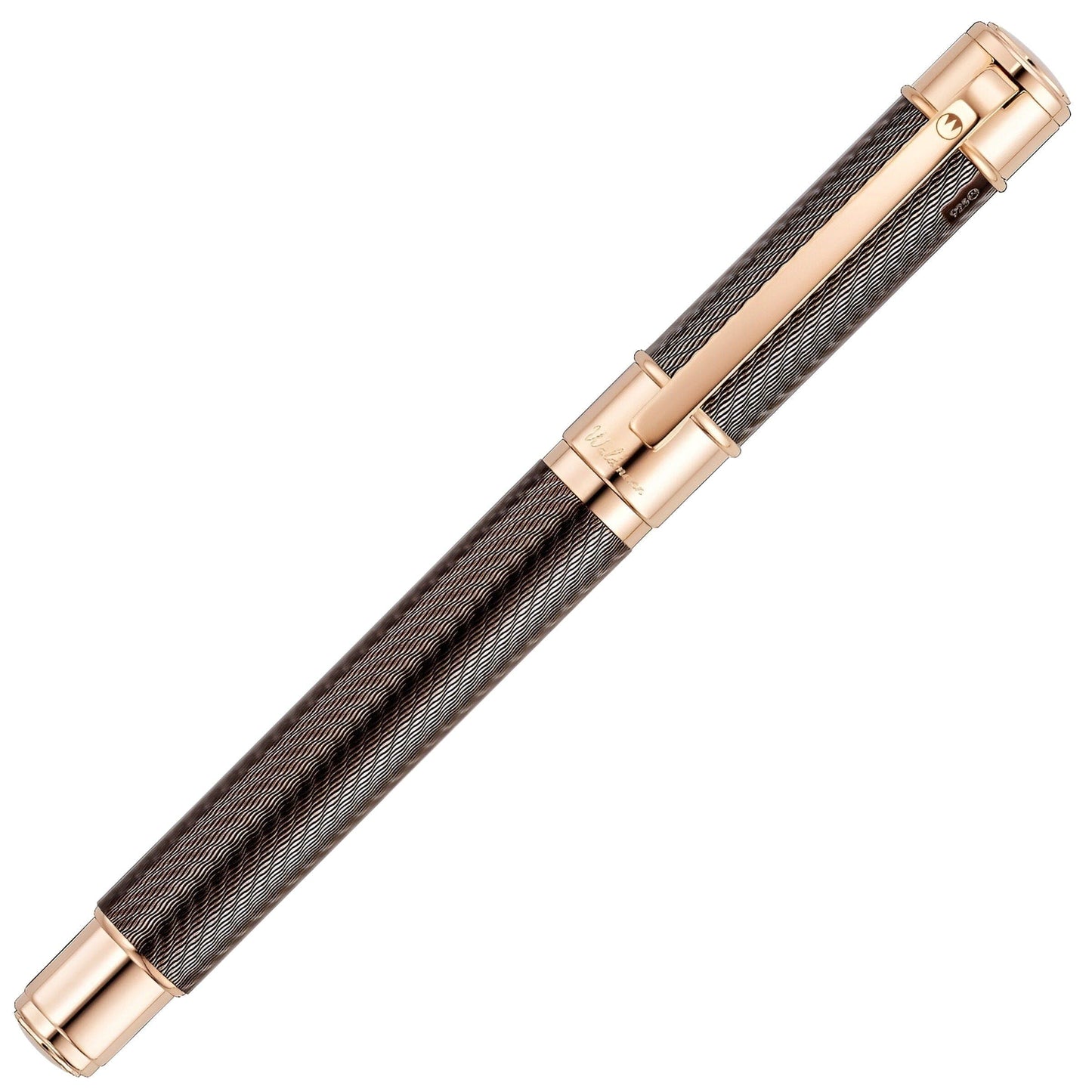 Waldmann Commander 25 Ltd. Edt. Fountain Pen, rose gold plated, 18K, brown