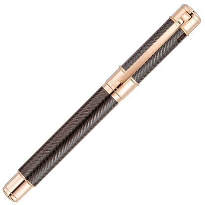 Waldmann Commander 25 Ltd. Edt. Fountain Pen, rose gold plated, 18K, brown