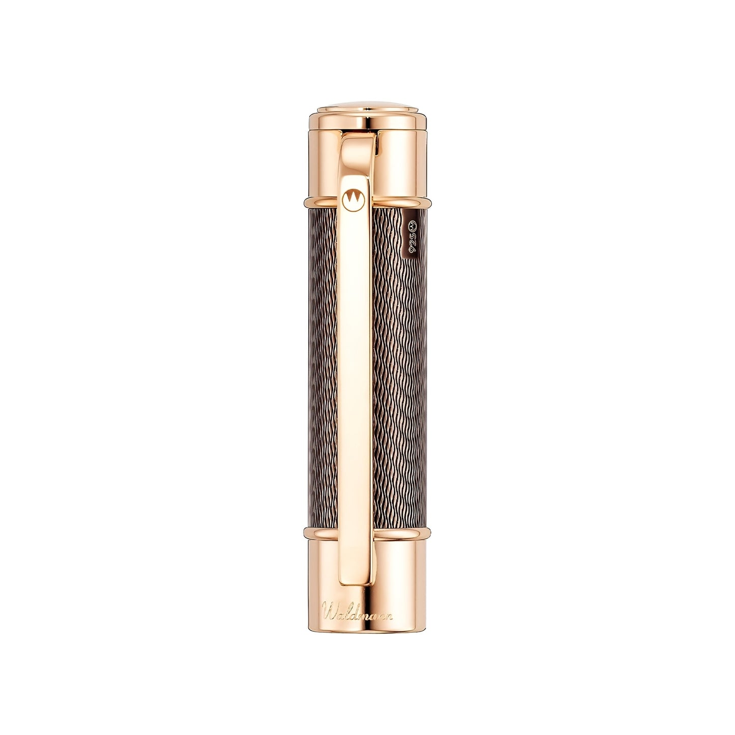Waldmann Commander 25 Ltd. Edt. Fountain Pen, rose gold plated, 18K, brown