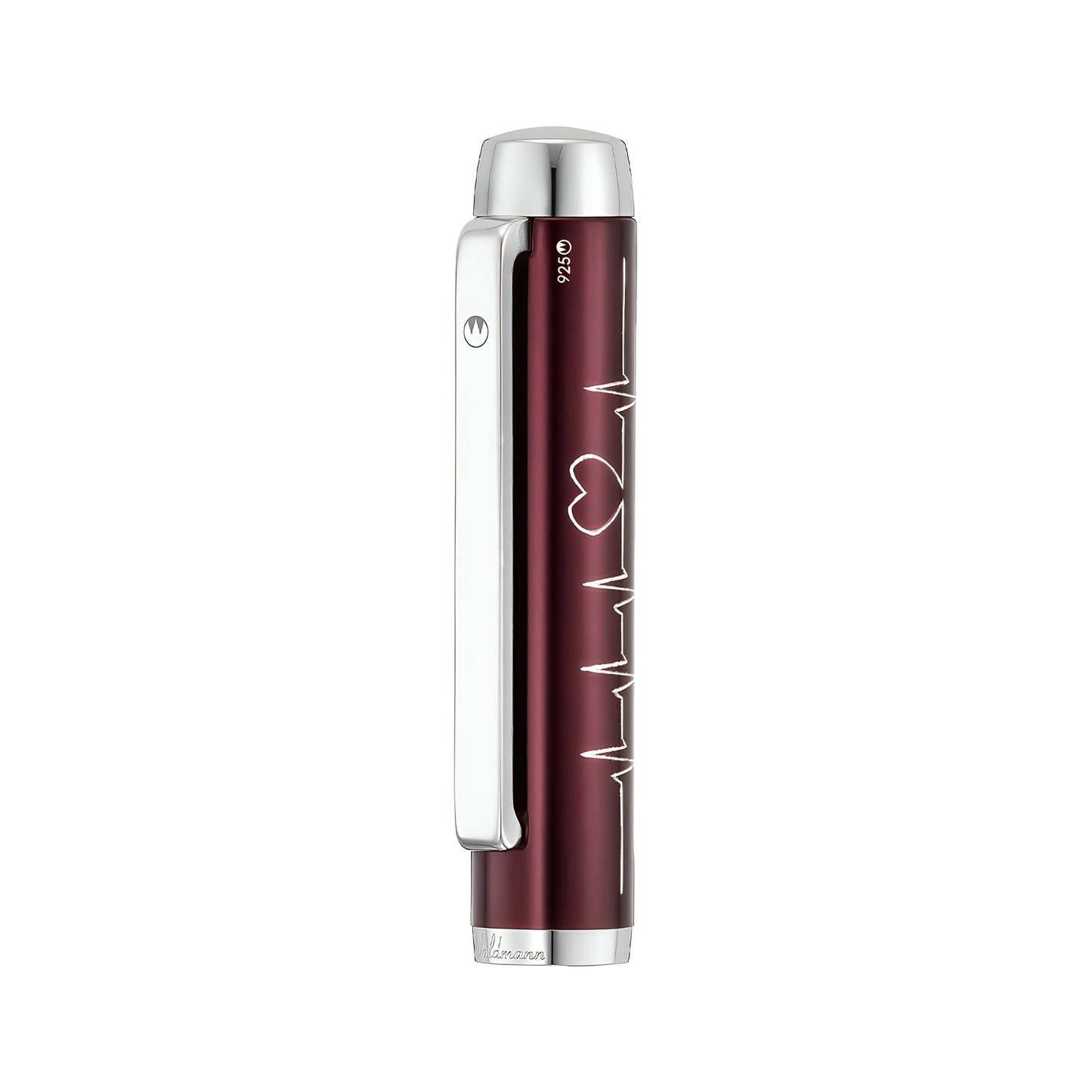 Waldmann Fountain Pen Heartbeat 150 Ltd. Ed. Hand-engraved, red