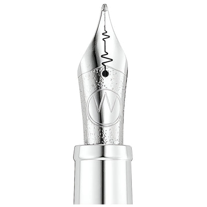 Waldmann Fountain Pen Heartbeat 150 Ltd. Ed. Hand-engraved, red