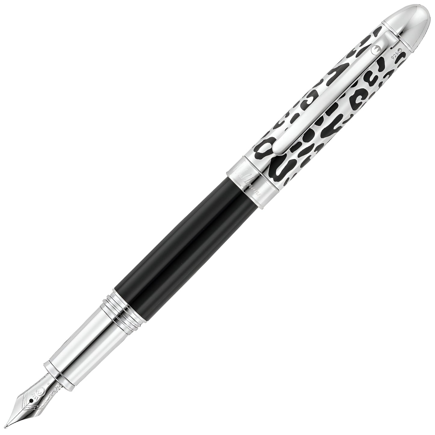Waldmann Fountain Pen Leopard Black