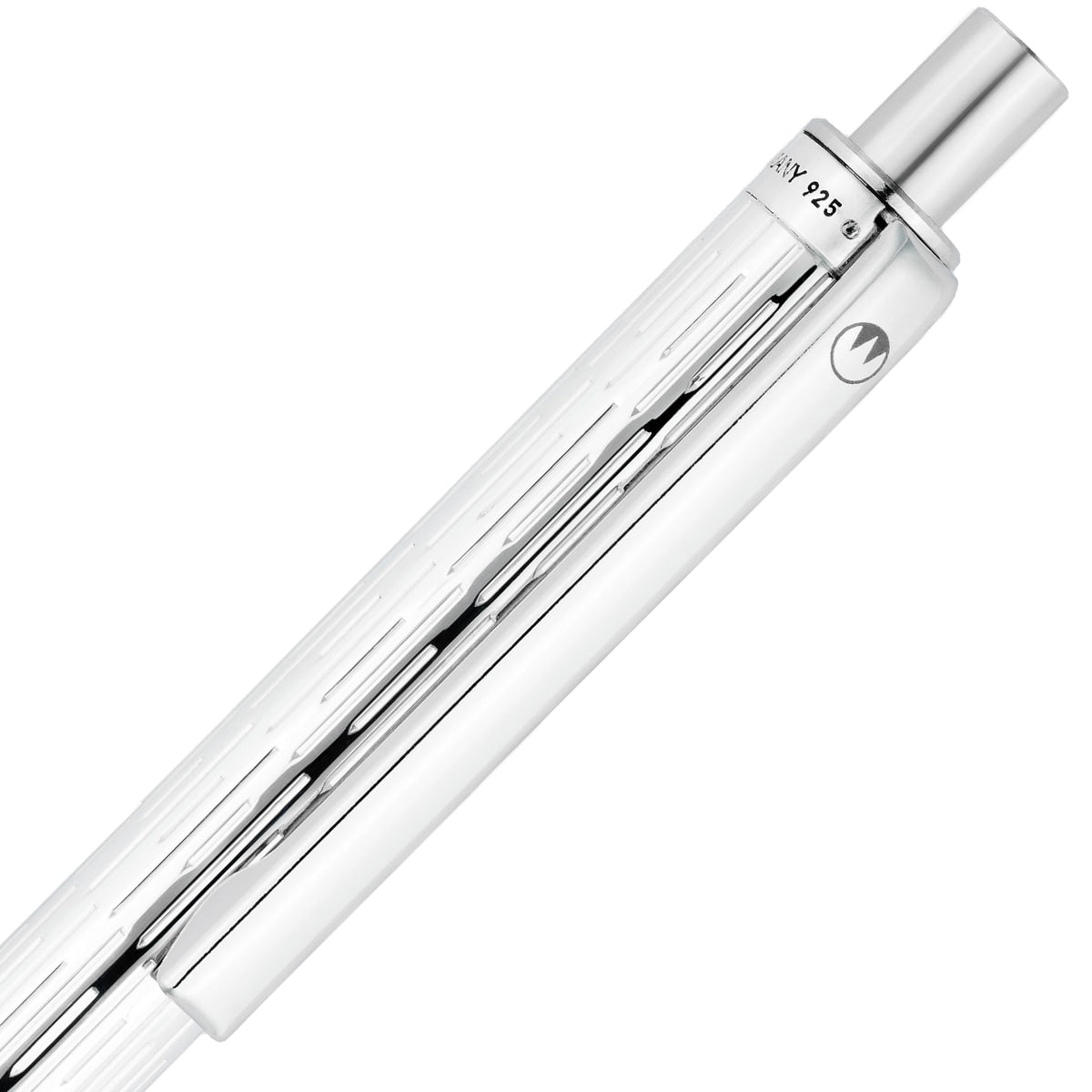 Waldmann Kugelschreiber Eco Spark, silber, Kappe