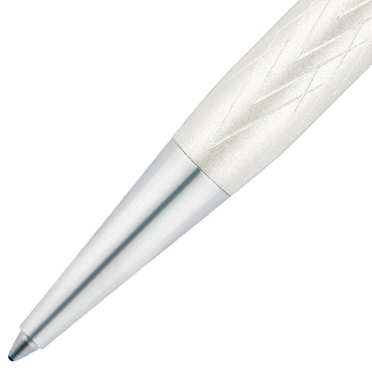 Waldmann Kugelschreiber Aura Day, Silber, Creme-Silber, Spitze