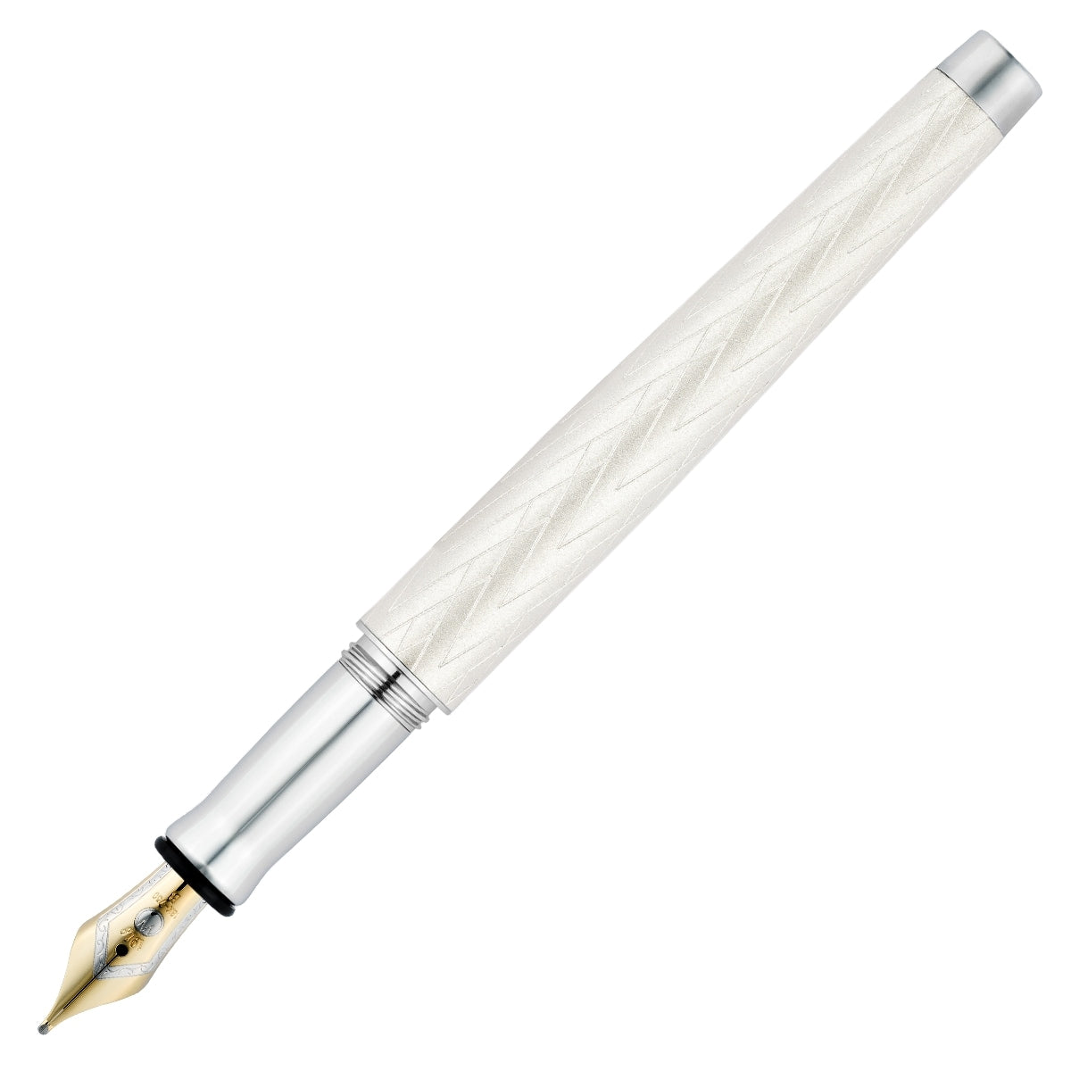 Waldmann Füller Aura Day, Silber, 18Kt, Creme-Silber, 4