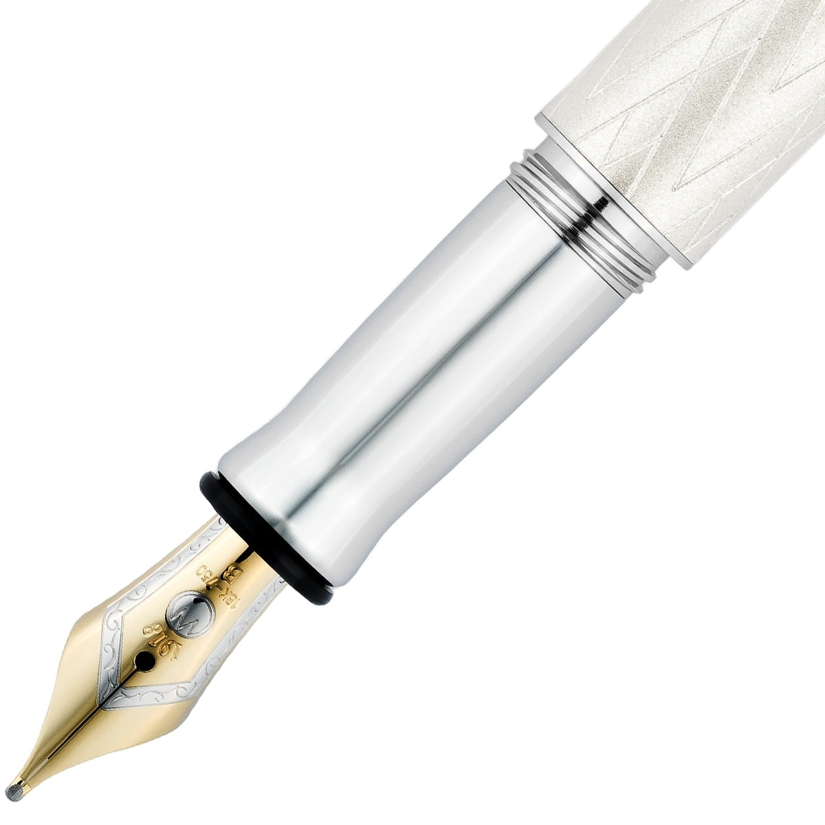 Waldmann Füller Aura Day, Silber, 18Kt, Creme-Silber, Spitze