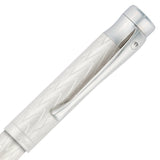 Waldmann Tintenroller Aura Day, Silber, Creme-Silber, Kappe