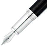 Waldmann Füller Legacy One Silber, 18Kt, schwarz, Spitze