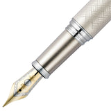 Waldmann Füller Nova Silber, 18Kt, creme, Spitze