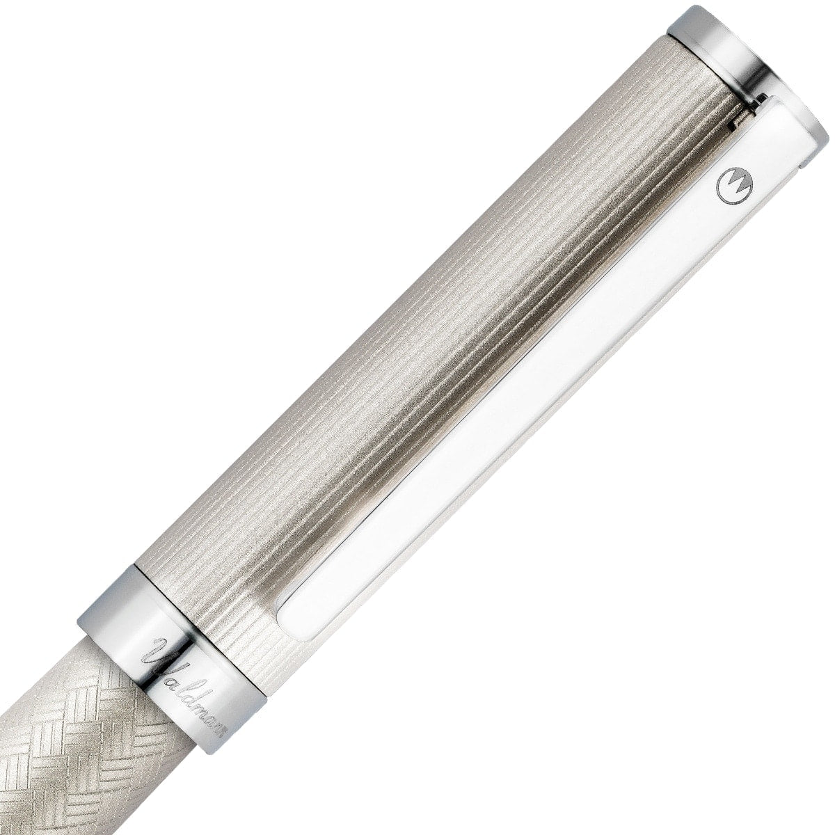 Waldmann Füller Nova Silber, 18Kt, creme, Kappe