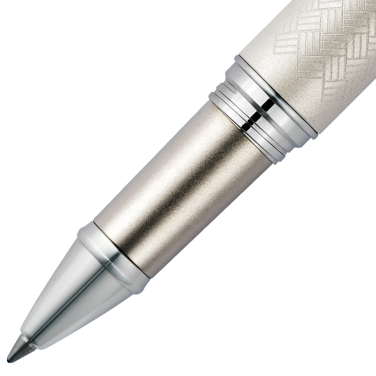 Waldmann Tintenroller Nova Silber, creme, Spitze
