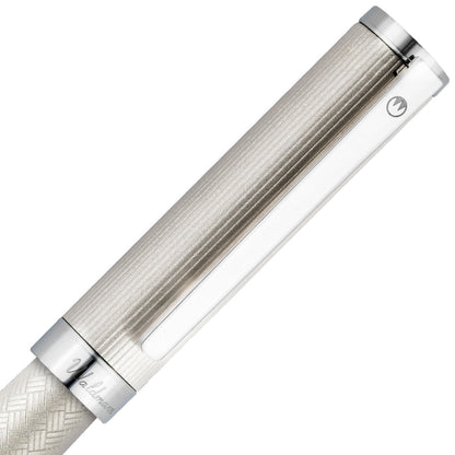 Waldmann Tintenroller Nova Silber, creme, Kappe